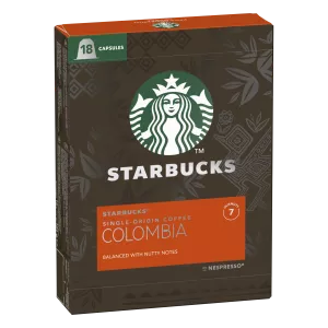 Café Capsules Colombia x18 101g - STARBUCKS