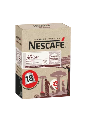 非洲胶囊咖啡厅兼容 Nespresso x18； 99克 - NESCAFE