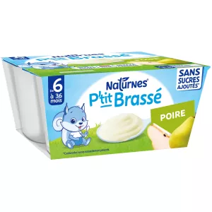 P'tit 6 个月酿制梨 4x90g - NESTLE