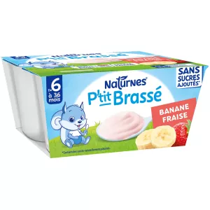 P'tit alitengeneza strawberry ya ndizi kutoka miezi 6 4x90 - NESTLÉ