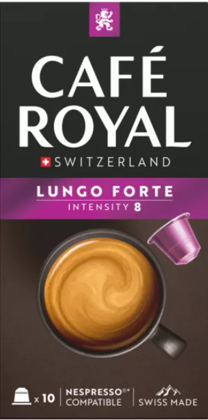 Café Lungo Forte Intensität 8 x 10 - CAFE ROYAL