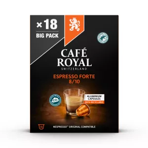 नेस्प्रेस्सो® X18 संगत फोर्ट कैप्सूल 93g - CAFE ROYAL