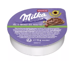 Hazelnootpasta (15gx150) - MILKA