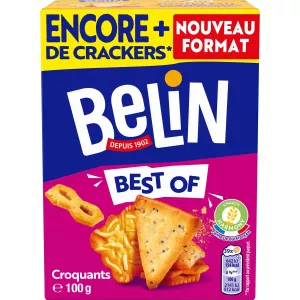 Crackers Croquants 100g - Belin