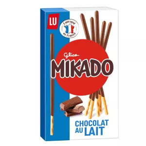 Biscuits nappés au chocolat au lait Mikado 90g - MIKADO