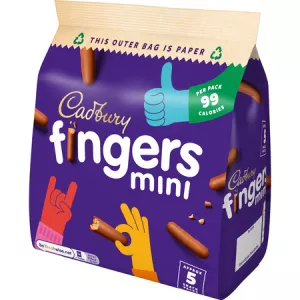 Biscuits Fingers Mini 96g - CADBURY