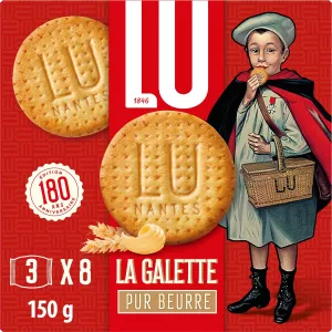 La Galette Galletas De Mantequilla Pura 150g - LU
