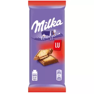 Bánh quy sô cô la nhỏ LU 2x87G - MILKA