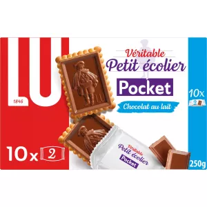 Petit Ecolier Pocket Maziwa Chocolate Biskuti 2X10 - LU
