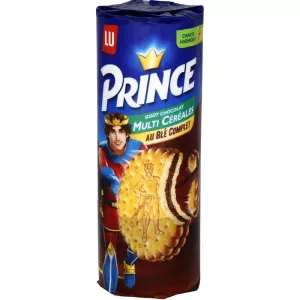 Prince multi-cereal chocolate biscuits 293g - PRINCE