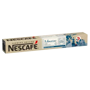 Capsules Café Espresso 3 Americas Lungo Compatibele Nespresso; x10; 54g - NESCAFE