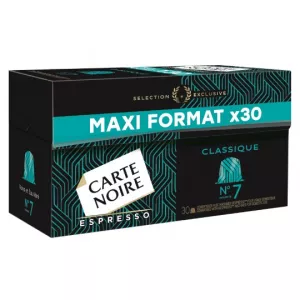 Klassischer Espresso Nr. 7 x 30 Kapseln 159 g - CARTE NOIRE