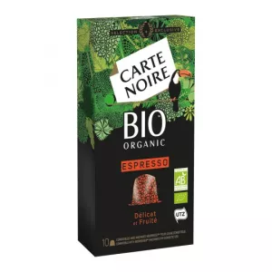Feiner und fruchtiger Bio-Espressokaffee x10 Kapseln 53g - CARTE NOIRE