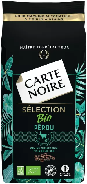 Café Peruano Orgánico en Grano 500g - CARTE NOIRE