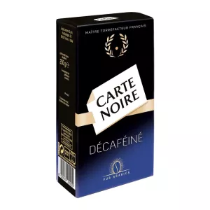 Café moulu décaféiné 250g - CARTE NOIRE