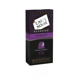 Kraftvoller Espressokaffee Nr. 11 x 10 Kapseln 53 g - CARTE NOIRE