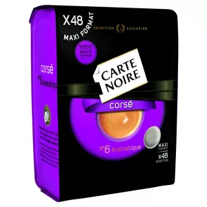 Kofi iliyokadiriwa x48 Pods 336g - CARTE NOIRE