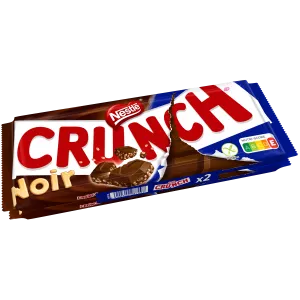 Chocolat Noir 2x100g - CRUNCH