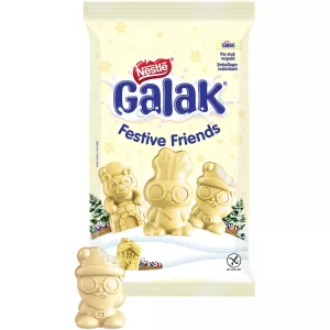 Chocolat Blanc Mini Figurines De Noël 147g - Galak