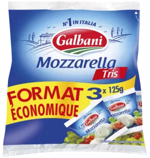 Mozza galbani tris 3x125G