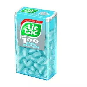 Tic Tac Menthe Extra Fraiche T.100 Etui De 100 Cx24