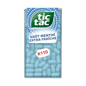 Bonbons Menthe Extra Fraîche 110 -54g - Tic Tac