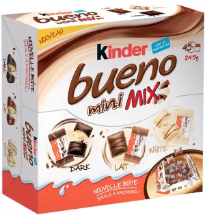 Boîte Minimix Kinder Bueno 245g - KINDEREN