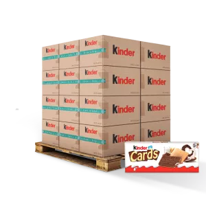 Biscuits Lait Et Cacao Kinder Cards - KINDER