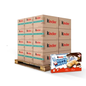 Happy Hippo Biscuit Noisette T5 105g - KINDER