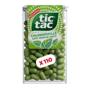 Bonbons Chlorophylle 54g - Tic Tac