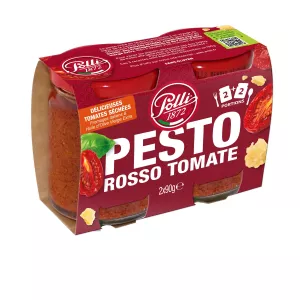 Pesto Rosso Tomates Séchées Et Fromage 2x90g - Polli