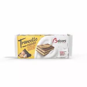 Gâteaux Trancetto Mini Génoises Cacao 10x28g - BALCONI