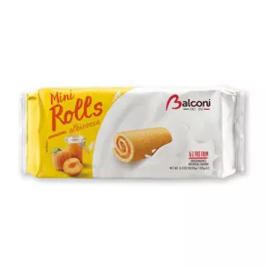 Mini Rolls Abricot 180g - BALCONI