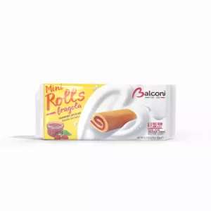 Mini Rolls Fraise  180g - BALCONI