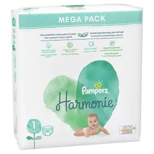 Pampers Harmonie T1x80 Mega