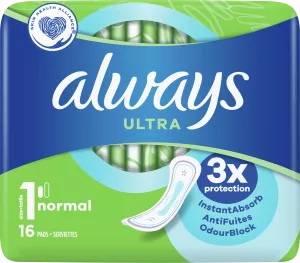 دائما Serviette T1x16 Ultra Norm