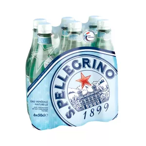 Maji ya madini yenye kung'aa 6x50cl - SAN PELLEGRINO