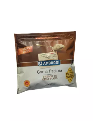 Fromage Râpe Grana Padano AOP 250g- AMBROSI