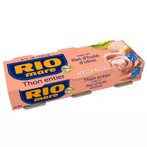 Tonno intero con un filo di olio d'oliva 3 x 65 g - RIO MARE