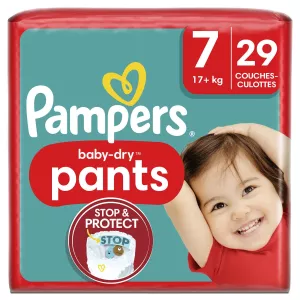 Couches Baby-dry Pants T7 (+17 Kg) X29 - PAMPERS