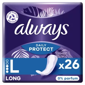 Protèges-Slips Long Daily Protect x26 - ALWAYS