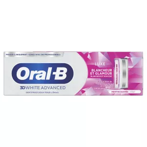 Dentifrice 3D White Advanced Luxe Blancheur Glamour 75ml -ORAL-B