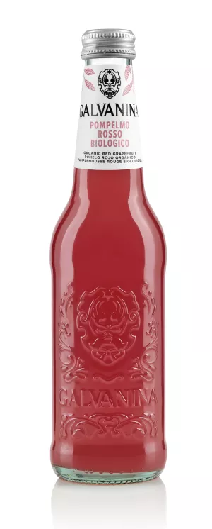 Boisson Gazeuze Pamplemousse Rouge Bio 355ml - GALVANINA