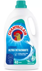 Lessive liquide ultra détachante Souffle d'Azur 40 lavages 1,8 L - CHANTECLAIR