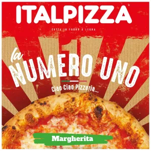 Pizza Numero Uno Margherita 410 g - ITALPIZZA
