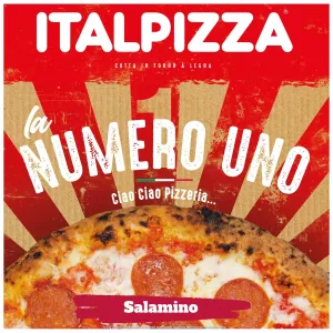 Pizza Numero Uno Salamino 410 g - ITALPIZZA