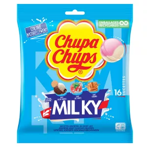 Assorted Milky Flavour Lollipops 192g - CHUPA CHUPS