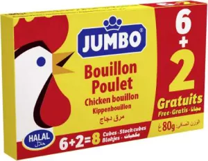 Bouillon Bleu Poulet Tab 24x8 - JUMBO