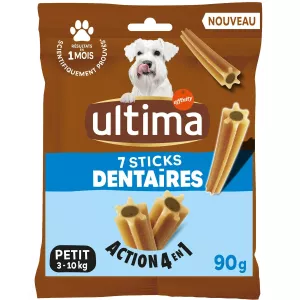 Sticks dentaire pour petit chien 90g - ULTIMA