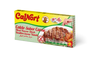Caldo Sabor Carne en Cubitos 24 Dados - CALNORT